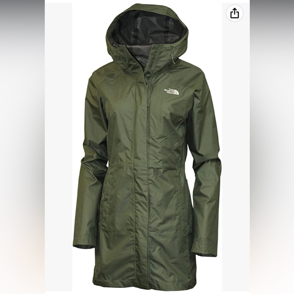 The North Face Women's Venture Parka Long Dryvent Rain Jacket